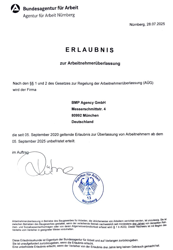 arbeitnehmerueberlassung